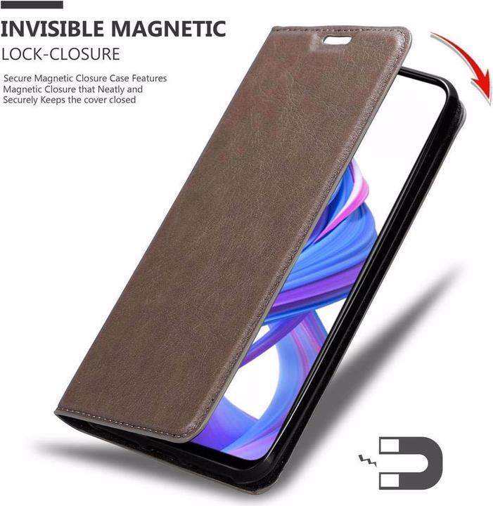 Immagine prodotto Cadorabo Copertina magnetica invisibile del libro (Honor 9X)