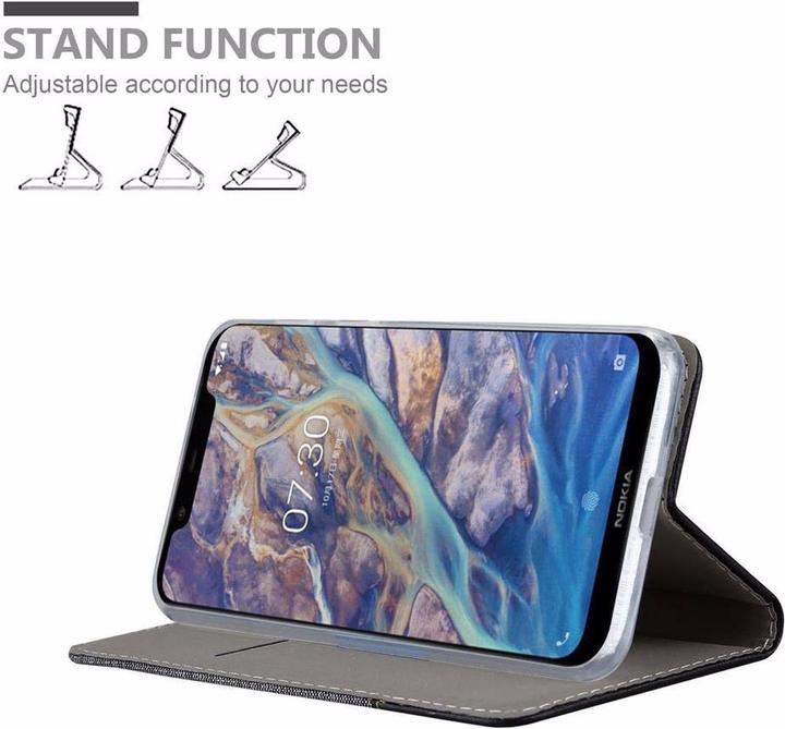 Immagine prodotto Cadorabo Copertina del libro Jeans Optics (Nokia 7.1 Plus)