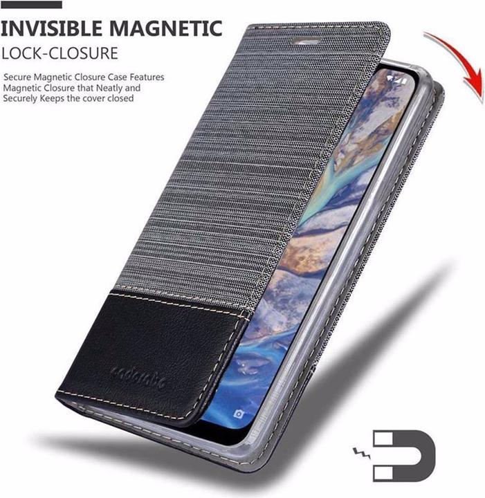 Immagine prodotto Cadorabo Copertina del libro Jeans Optics (Nokia 7.1 Plus)