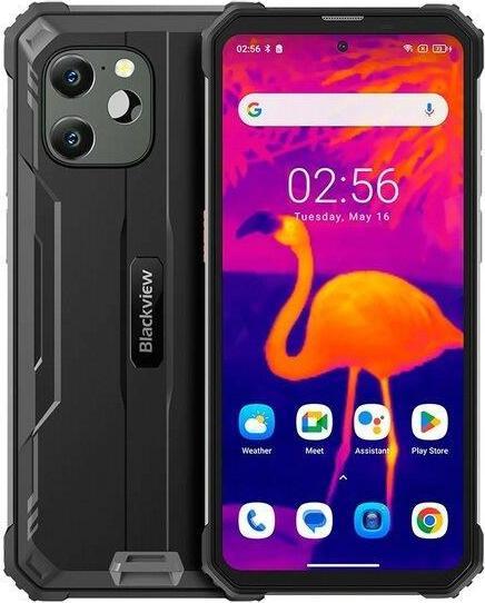 Actual product image Blackview BV8900 (FLIR - Ecran de 6.5" - 256 Go, 8 Go RAM) Noir (256 GB, Black, 6.50", Dual SIM, 64 Mpx, 4G)