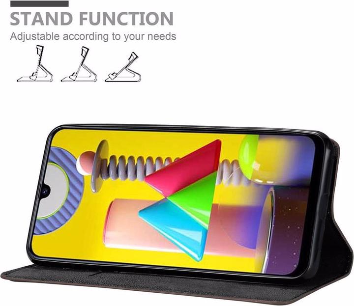 Produktbild Cadorabo Book Invisible Magnet Cover (Samsung Galaxy M31)