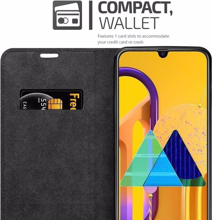 Immagine prodotto Cadorabo Copertina magnetica invisibile del libro (Samsung Galaxy M30s, Samsung Galaxy M21)