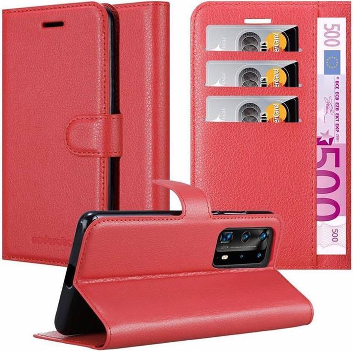 Actual product image Cadorabo Book with stand function cover (Huawei P40 Pro)