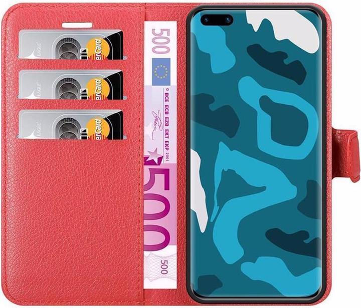 Actual product image Cadorabo Book with stand function cover (Huawei P40 Pro)