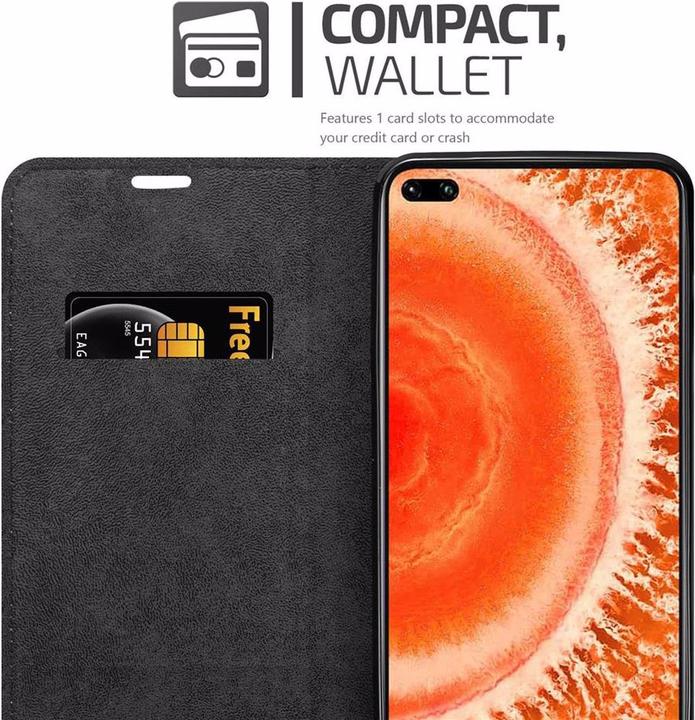 Produktbild Cadorabo Book Invisible Magnet Cover (Honor View 30)