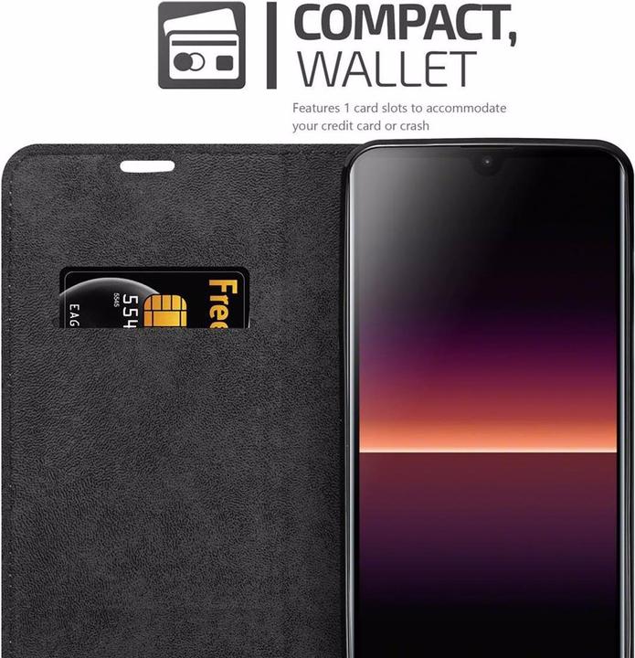 Actual product image Cadorabo Book Invisible Magnet Cover (Sony Xperia L4)