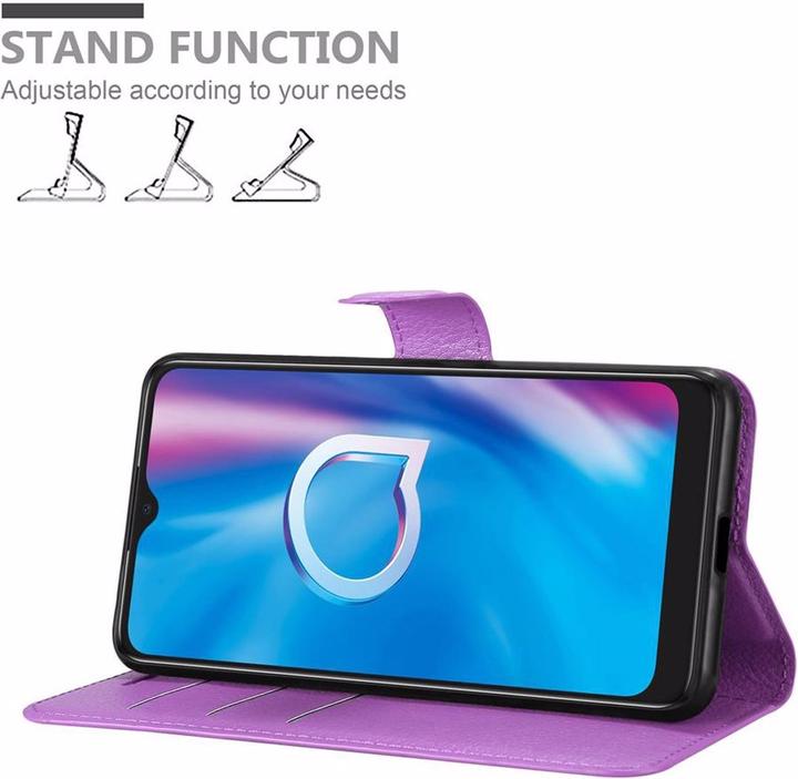 Productafbeelding Cadorabo Boek met kaft met standfunctie (Alcatel 1S (2020))