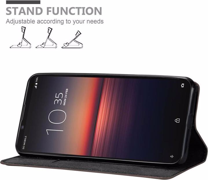 Immagine prodotto Cadorabo Copertina magnetica invisibile del libro (Sony Xperia 1 II)