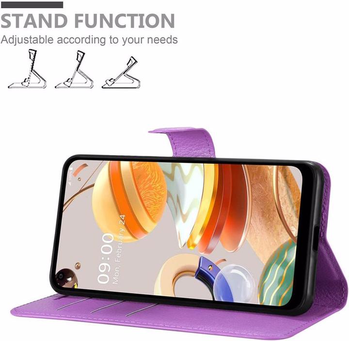 Productafbeelding Cadorabo Boek met kaft met standfunctie (LG K61)