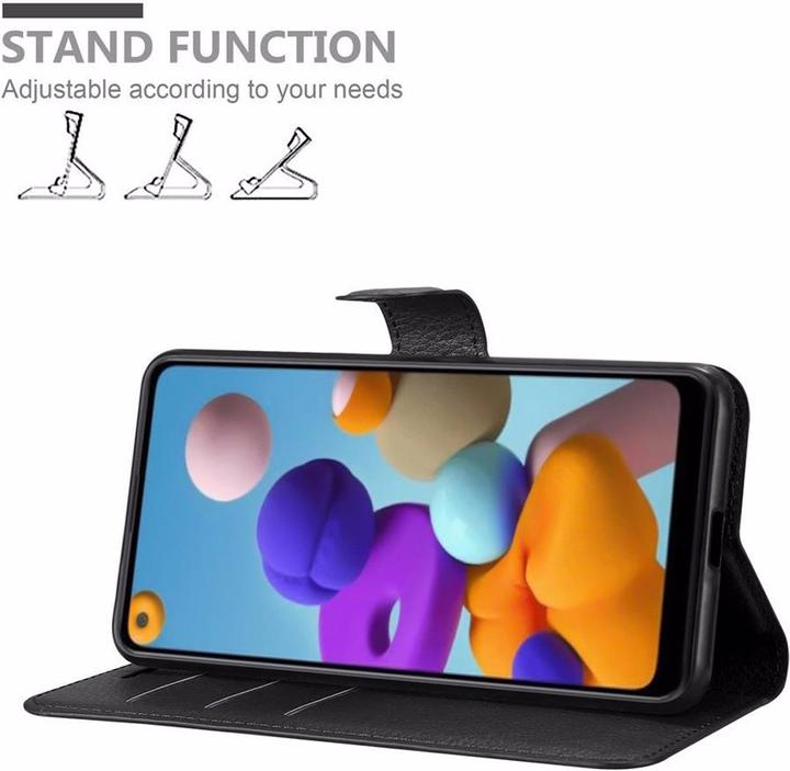 Produktbild Cadorabo Book mit Standfunktion Cover (Samsung Galaxy A21)