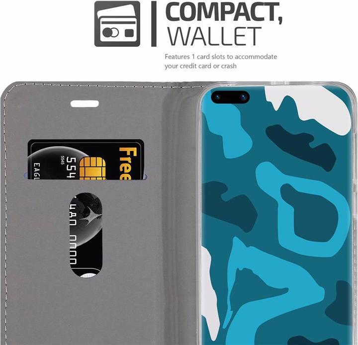 Image du produit Cadorabo Couverture look jeans Book (Huawei P40 Pro+)
