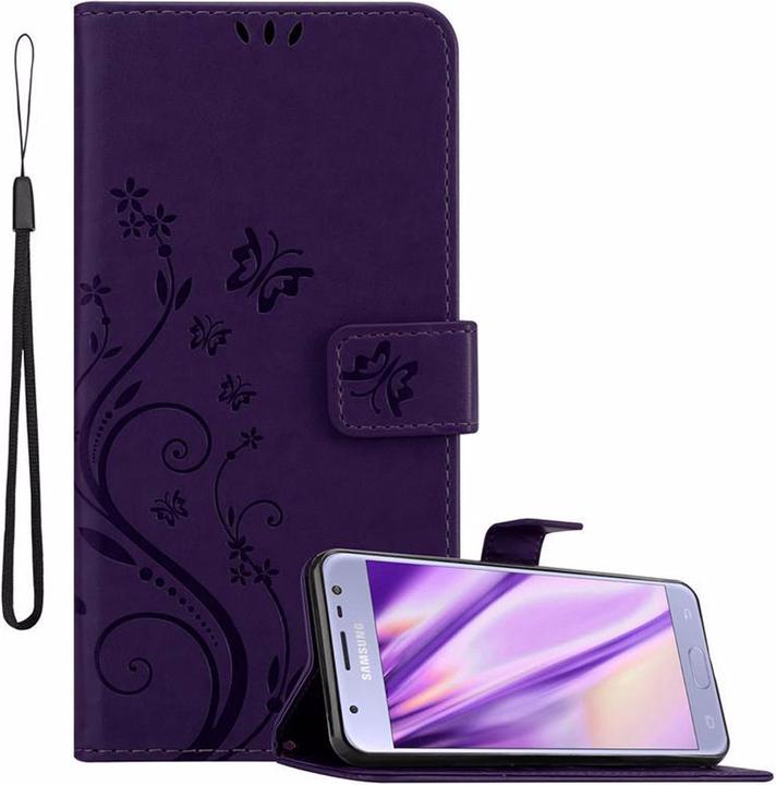 Floral violet foncé