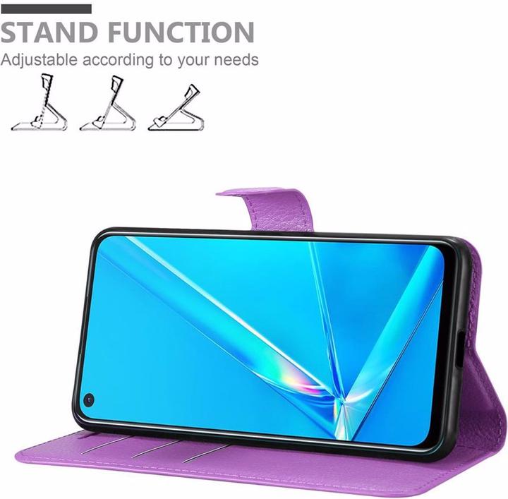 Image du produit Cadorabo Book avec fonction stand Cover (Oppo A92)