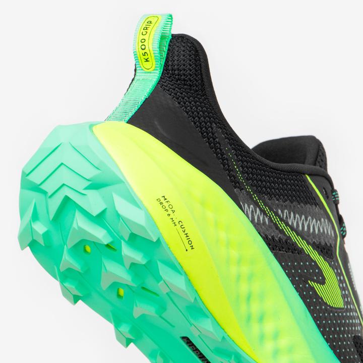 Image du produit Kiprun Chaussures de course Trailrunning Crosslauf Enfants - K500 Grip noir/vert (39)