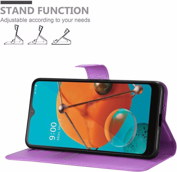 Image du produit Cadorabo Book avec fonction stand Cover (LG KQ51)