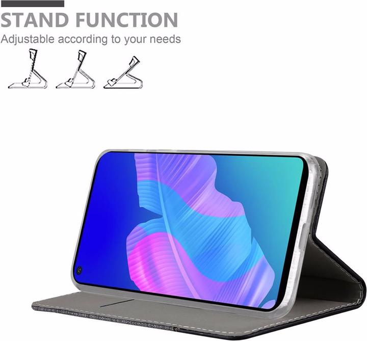 Image du produit Cadorabo Couverture look jeans Book (Huawei P40 Lite E)