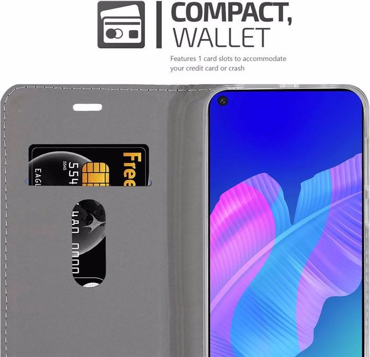 Image du produit Cadorabo Couverture look jeans Book (Huawei Nova 7i, Huawei P40 Lite)