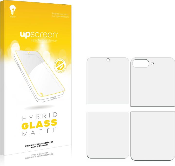 Actual product image upscreen Reflection Shield Glass Matte (1 Piece, Samsung Galaxy Z Flip 7 FE)