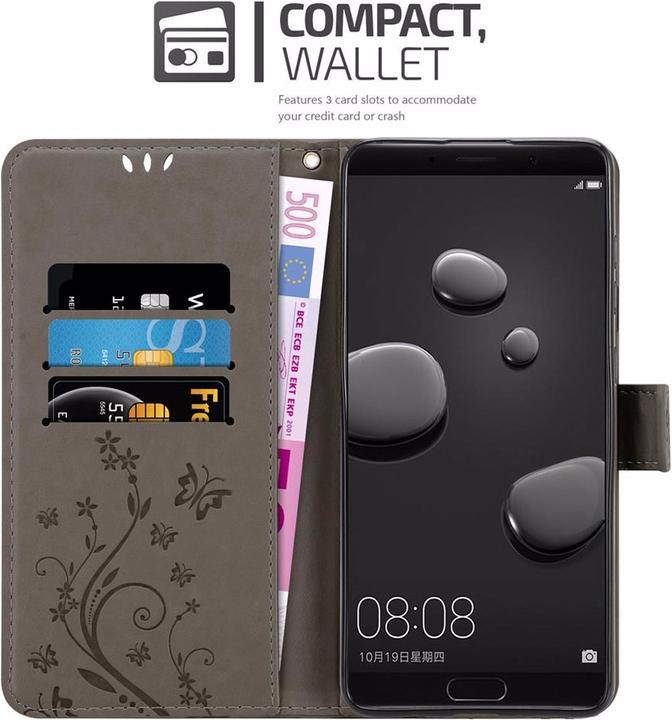 Produktbild Cadorabo Flower Book Cover (Huawei Nova 2i)