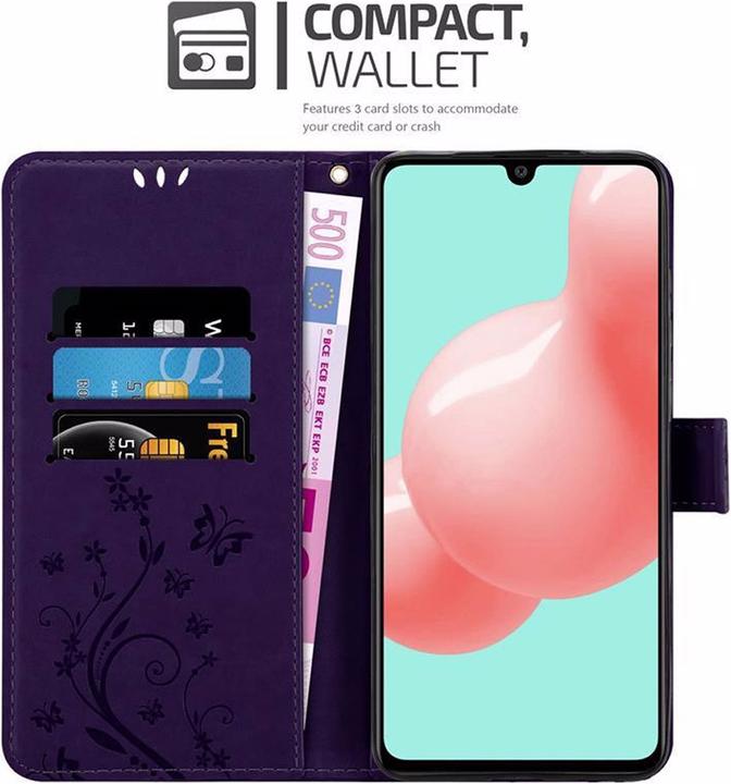 Image du produit Cadorabo Couverture du livre de fleurs (Samsung Galaxy A41)