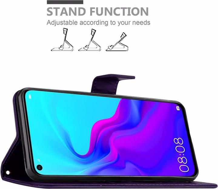 Image du produit Cadorabo Couverture du livre de fleurs (Huawei Nova 4)