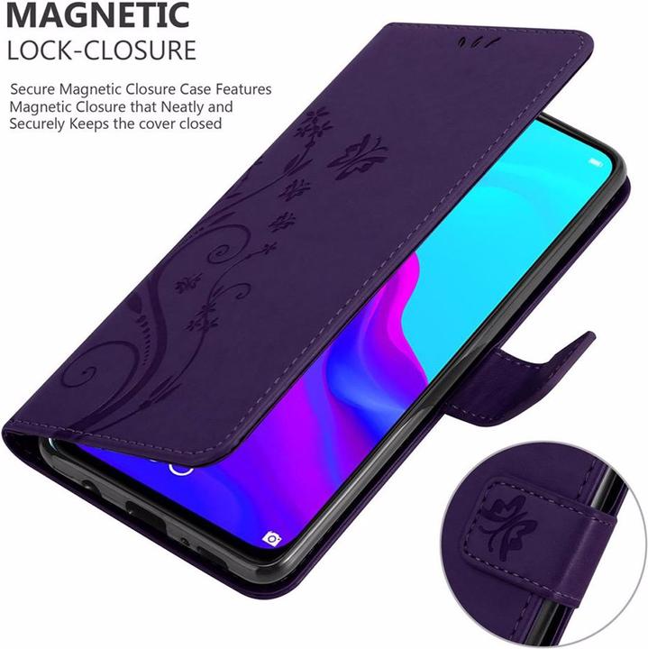 Image du produit Cadorabo Couverture du livre de fleurs (Huawei Nova 4)