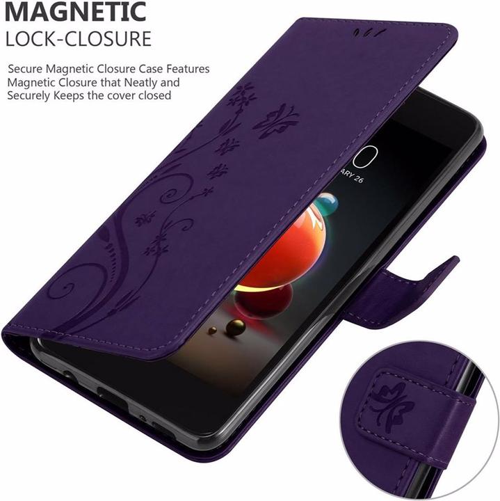 Produktbild Cadorabo Flower Book Cover (LG K8)