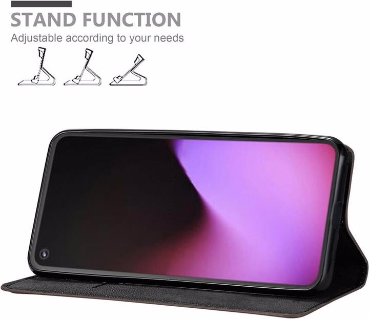 Actual product image Cadorabo Book Invisible Magnet Cover (Google Pixel 5)