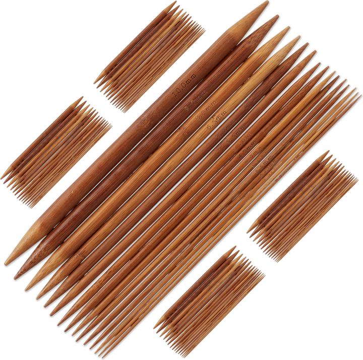 Actual product image Relaxdays Double Pointed Knitting Needles, Set