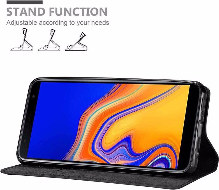 Produktbild Cadorabo Book Invisible Magnet Cover (Samsung Galaxy J6+)