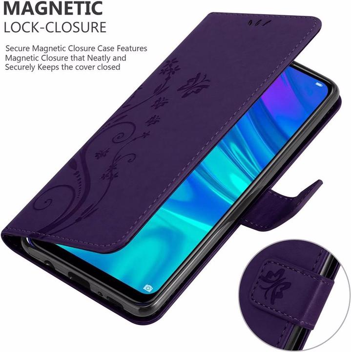 Produktbild Cadorabo Flower Book Cover (Honor 10 Lite, Huawei P Smart (2019))