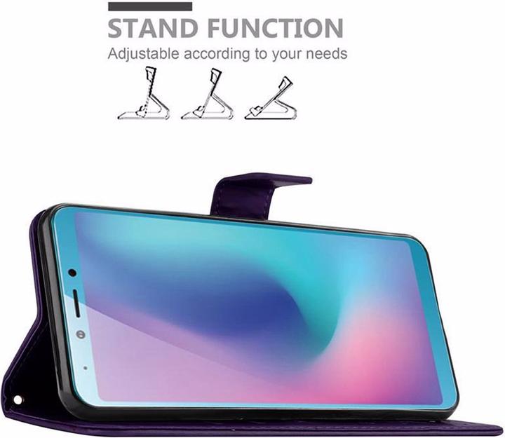 Image du produit Cadorabo Couverture du livre de fleurs (Samsung Galaxy A6s)