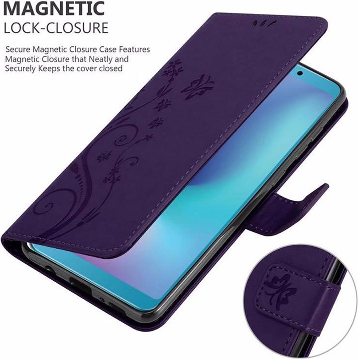 Image du produit Cadorabo Couverture du livre de fleurs (Samsung Galaxy A6s)
