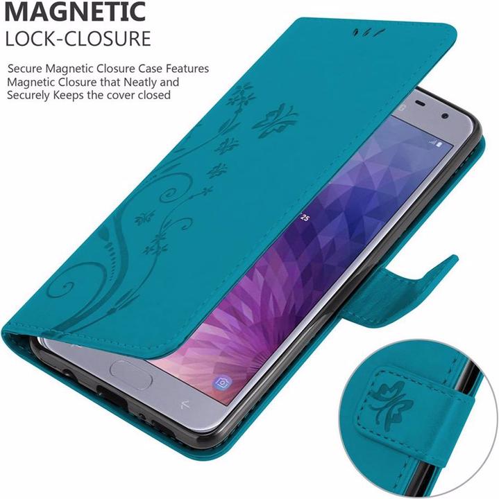 Immagine prodotto Cadorabo Copertina del libro di fiori (Samsung Galaxy J4 (2018))