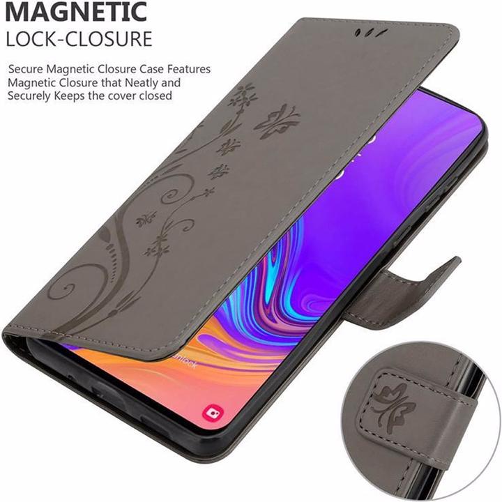 Produktbild Cadorabo Flower Book Cover (Samsung Galaxy A8s)