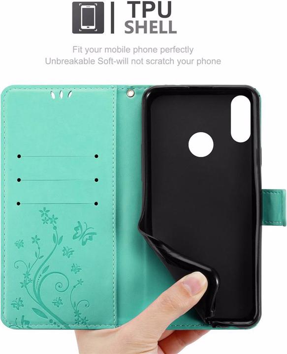 Immagine prodotto Cadorabo Copertina del libro di fiori (Huawei Y9 (2019))