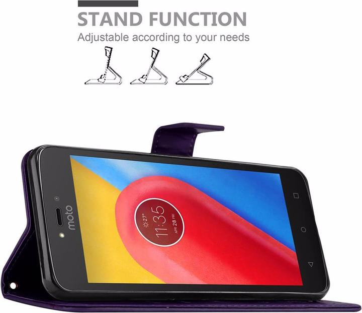 Immagine prodotto Cadorabo Copertina del libro di fiori (Motorola Moto C)