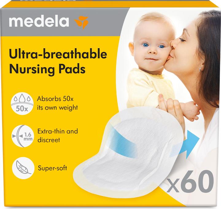 Medela Coussinets d'allaitement ultra-respirants 60 pcs. (60 x)