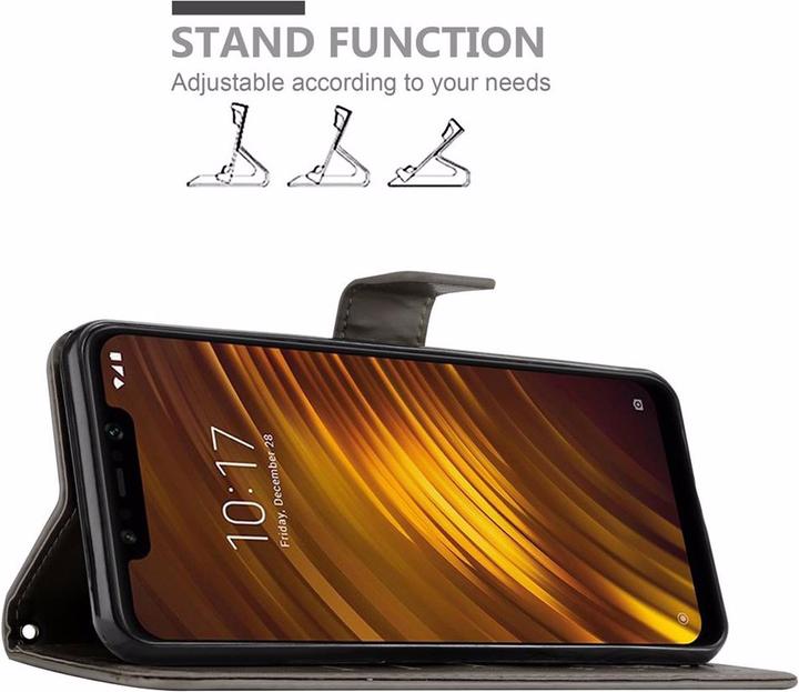 Produktbild Cadorabo Flower Book Cover (Xiaomi Pocophone F1)