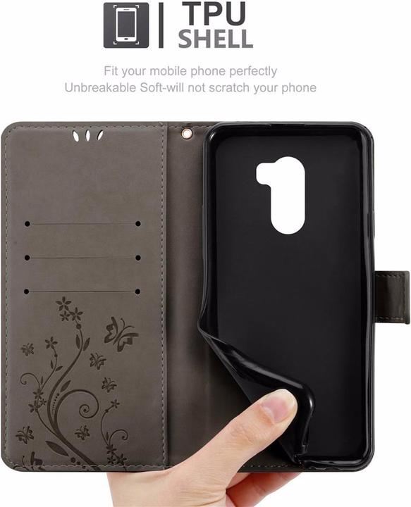 Produktbild Cadorabo Flower Book Cover (Xiaomi Pocophone F1)