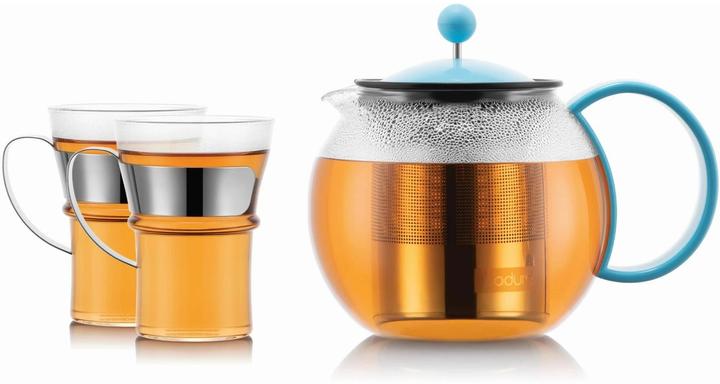 Produktbild Bodum Teebereiter Assam 1 l, Blau (1 l)