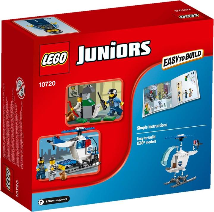 Actual product image LEGO Juniors Police Helicopter Chase (10720)