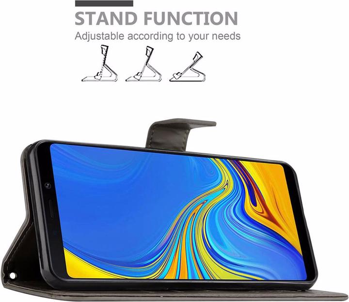 Image du produit Cadorabo Couverture du livre de fleurs (Samsung Galaxy A9 (2018))