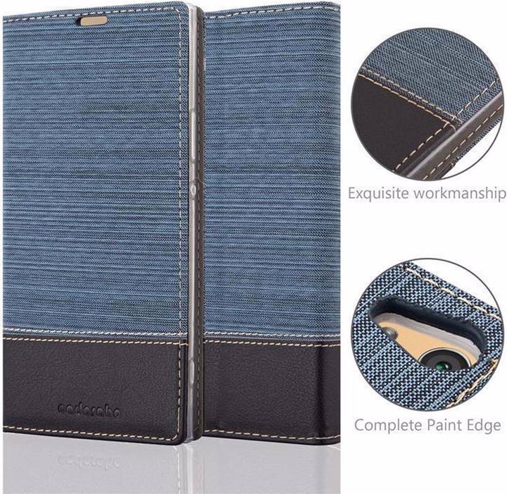 Produktbild Cadorabo Book Jeans Optik Cover (Sony Xperia XA1 Ultra)