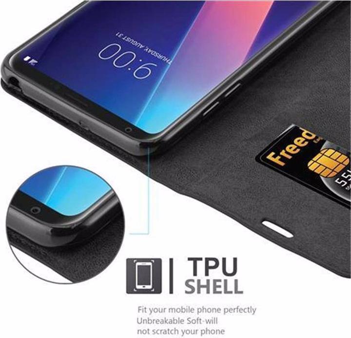 Produktbild Cadorabo Book Invisible Magnet Cover (LG V30)