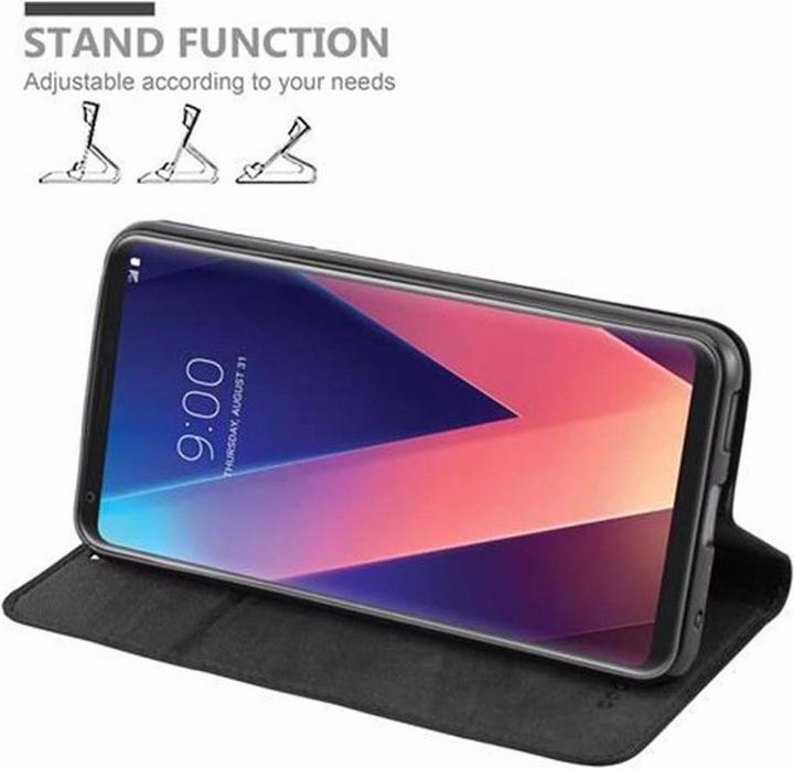 Produktbild Cadorabo Book Invisible Magnet Cover (LG V30)