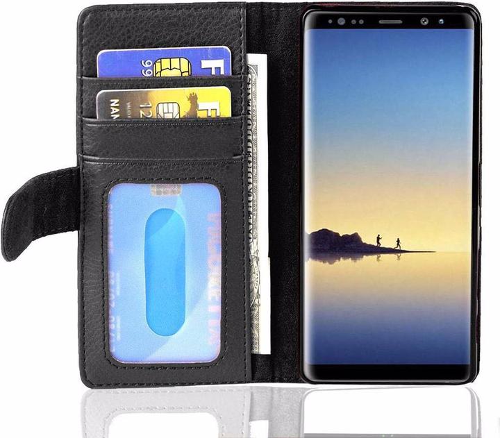 Actual product image Cadorabo Book with 3 card slots cover (Samsung Galaxy Note 8)