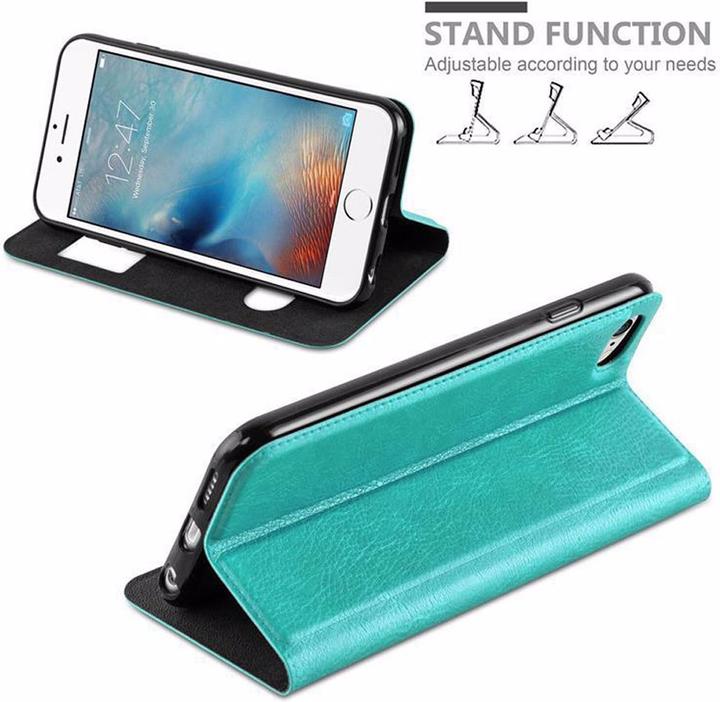 Actual product image Cadorabo Book with View double window cover (Apple iPhone 6 Plus)