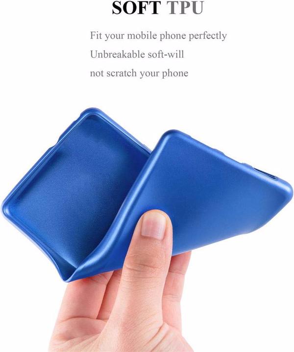 Actual product image Cadorabo TPU Matt Metallic Cover (OnePlus 5)