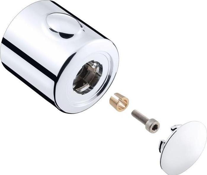 Actual product image hansgrohe HG waste and diverter handle Ecostat 1001 SL chrome